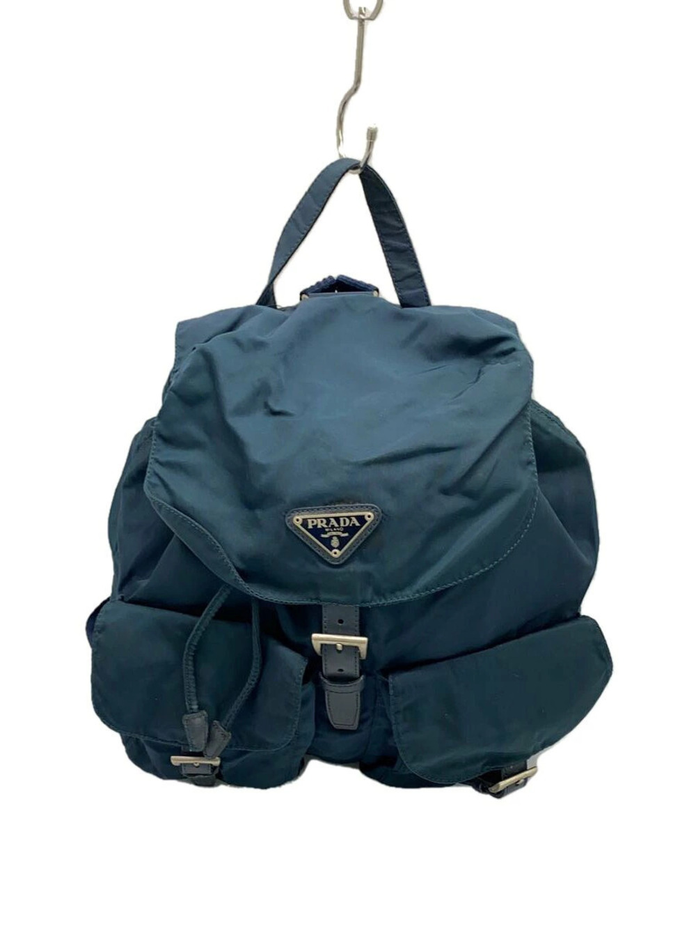 Prada Backpack Navy Blue